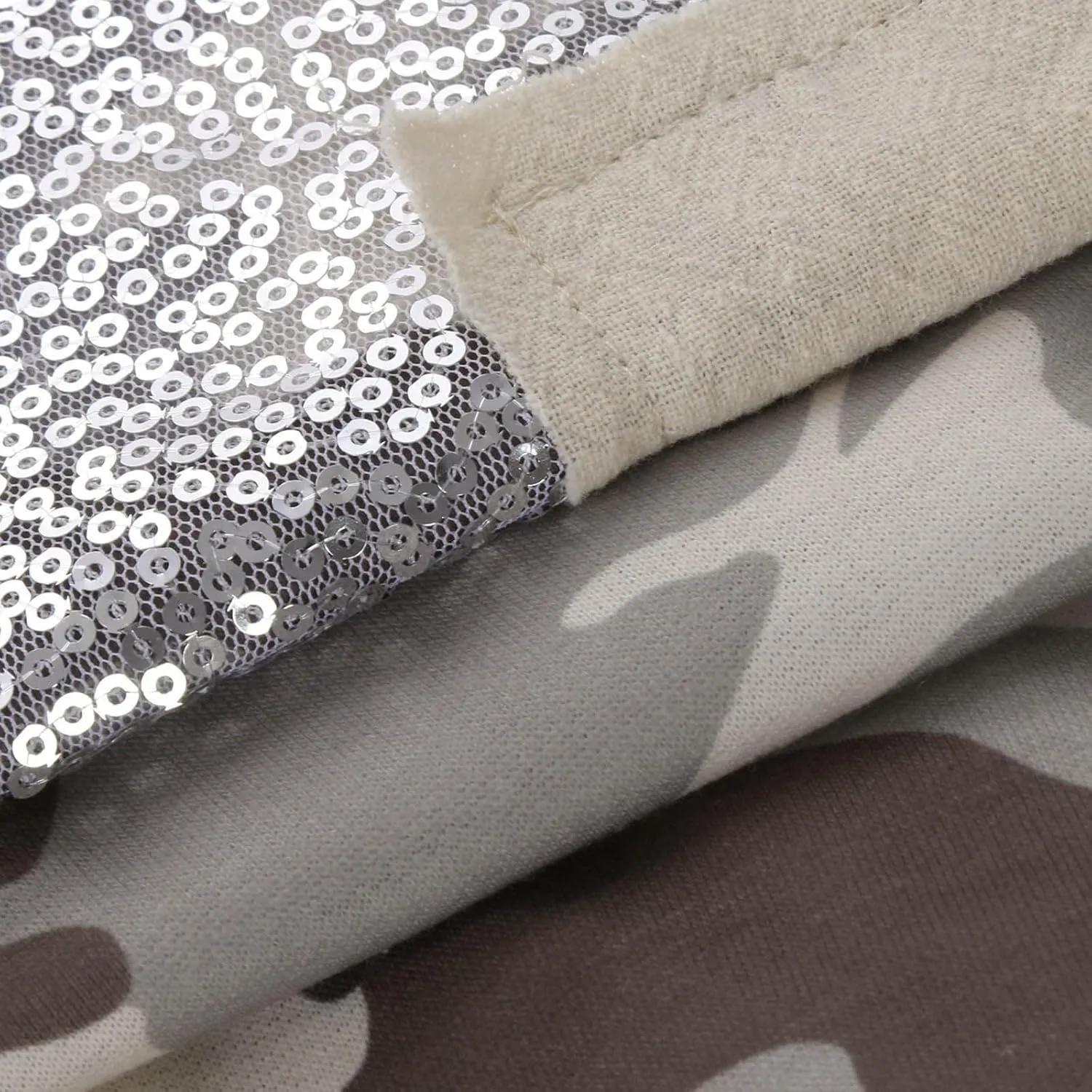 2 Piece Linen Sets for Women 2025 Resort Wear Oversized Crewneck Linen T Shirts Camouflage Print Sweatpants Pockets