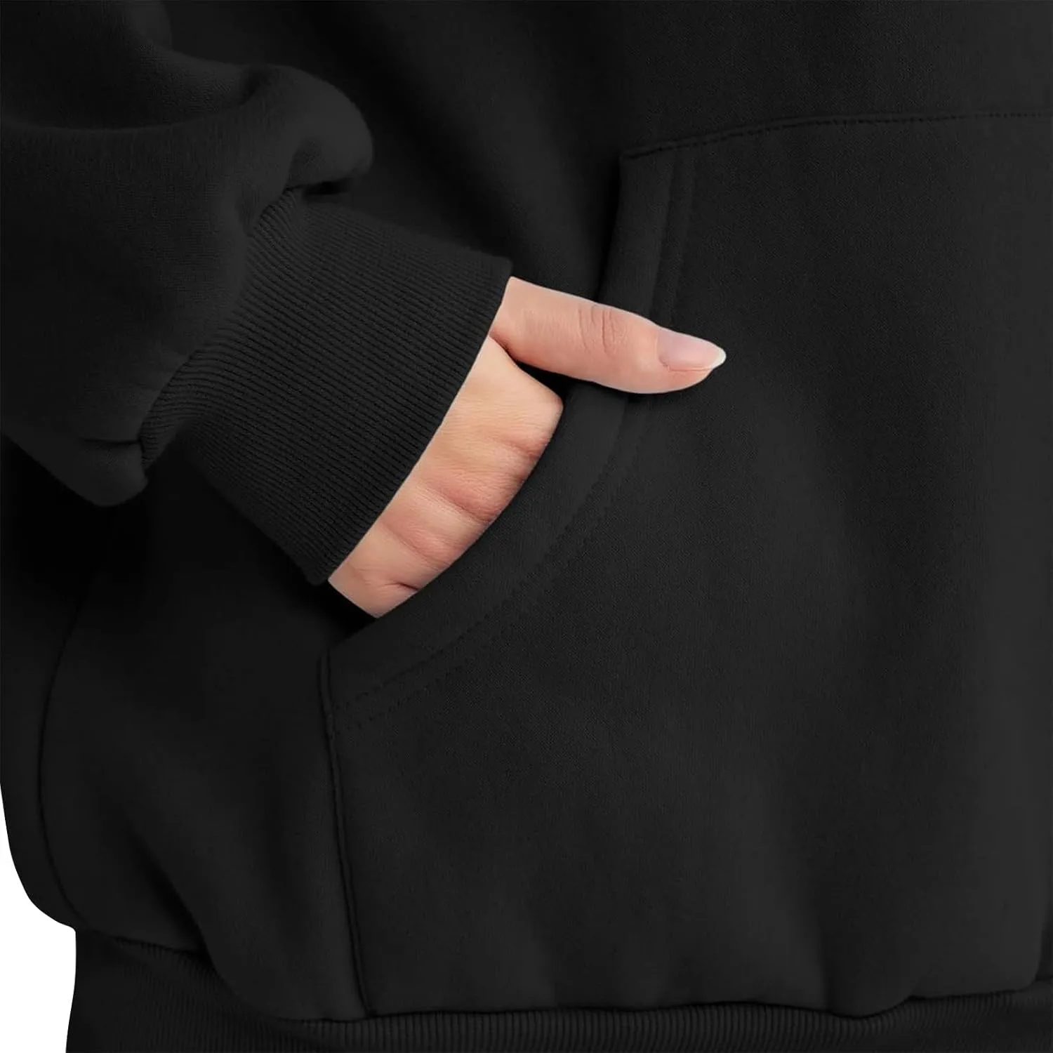 2 Piece Sets for Women Long Sleeve Solid Outfits Oversized Sweatshirt Fall Sweatsuit Sets with Sweatpants Sets