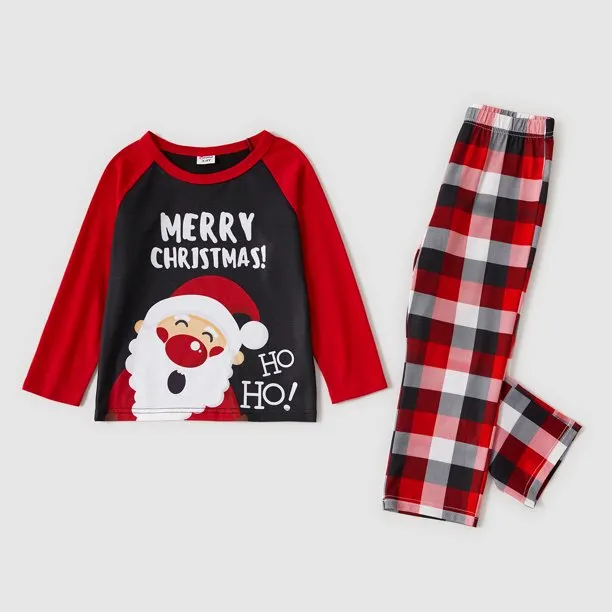 2022 Christmas Matching Family Adult Kids Pajama Sets