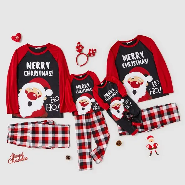 2022 Christmas Matching Family Adult Kids Pajama Sets