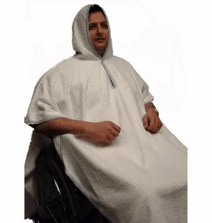 After-Bath Cover-up, White only-Terry