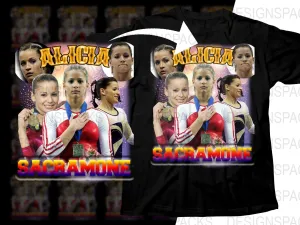 Alicia Sacramone Colorful Design Graphic Png Digital Download