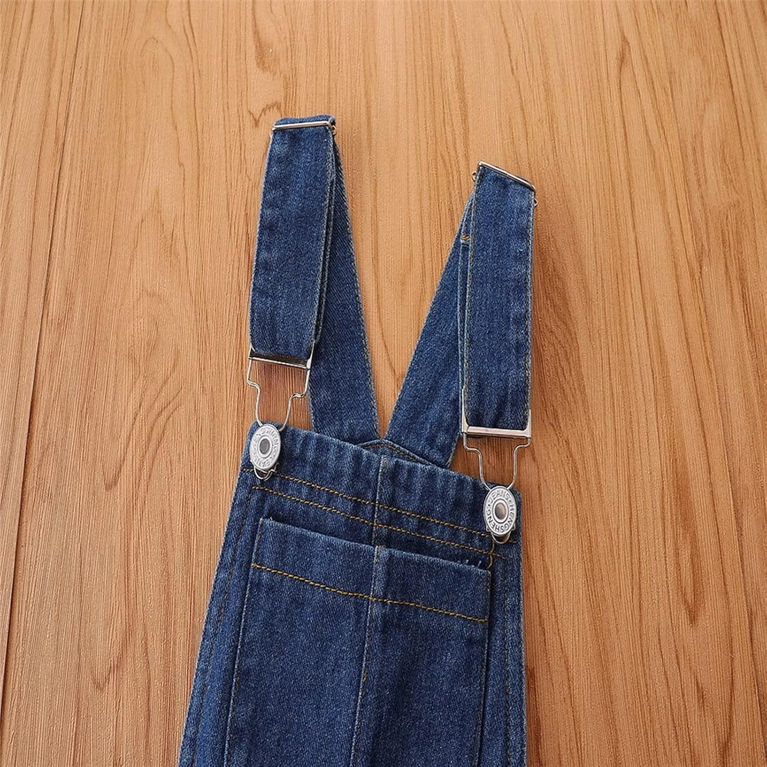 Baby Girls Denim Overalls Bell Bottom Kid Children Fashioned Flared Pants Jeans Baby Girl Clothes