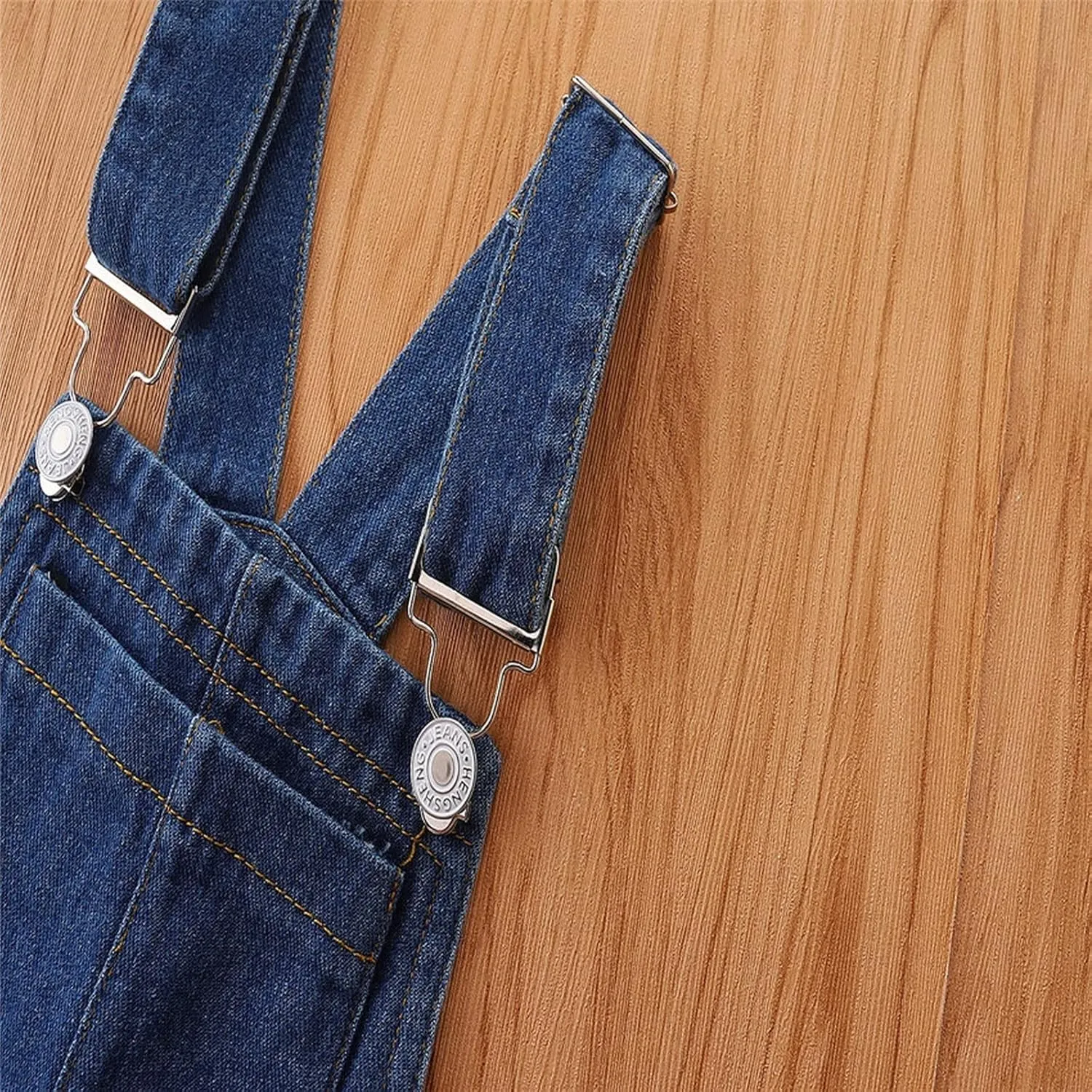 Baby Girls Denim Overalls Bell Bottom Kid Children Fashioned Flared Pants Jeans Baby Girl Clothes