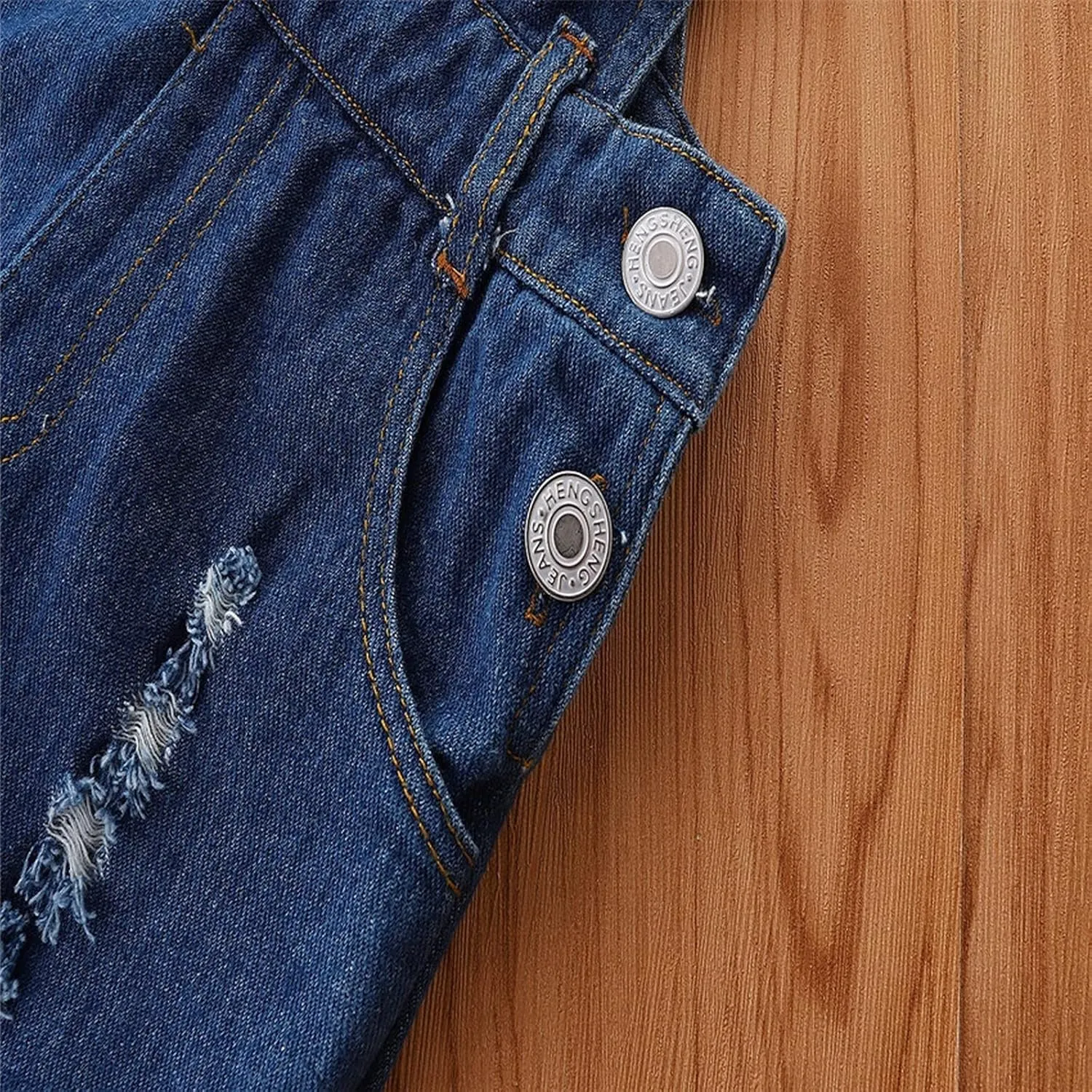 Baby Girls Denim Overalls Bell Bottom Kid Children Fashioned Flared Pants Jeans Baby Girl Clothes