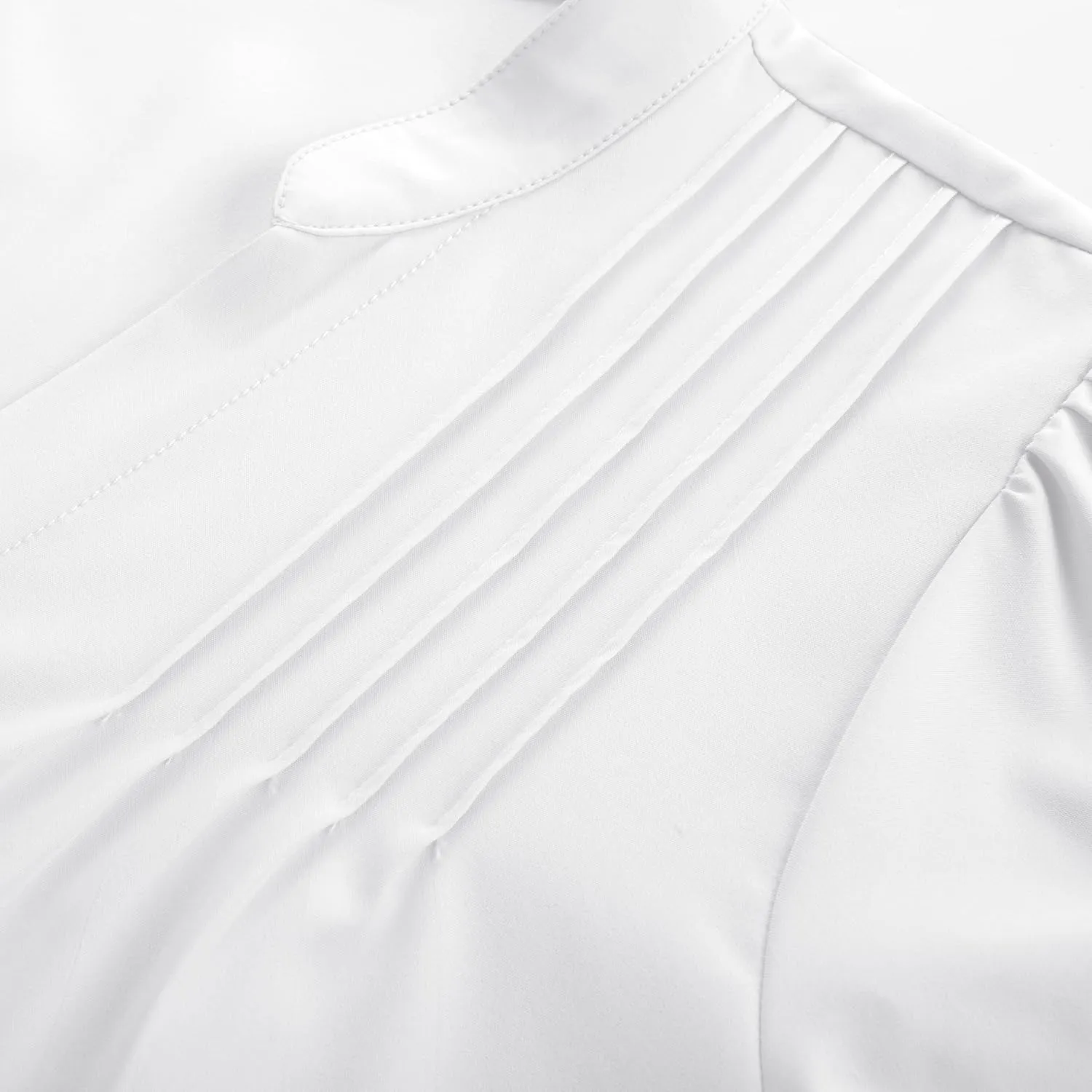 Belle Poque Womens Button Down Short Sleeve Blouses V Neck Pleated Dress Shirts Ladies Dressy Blouses Summer Casual
