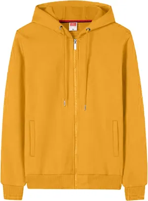 BIFUTON Men Hoodies Casual Hoodies for Men with Pockets Full Zip Long Sleeve Sweatshirt Solid Color Sports Hooded Tops
