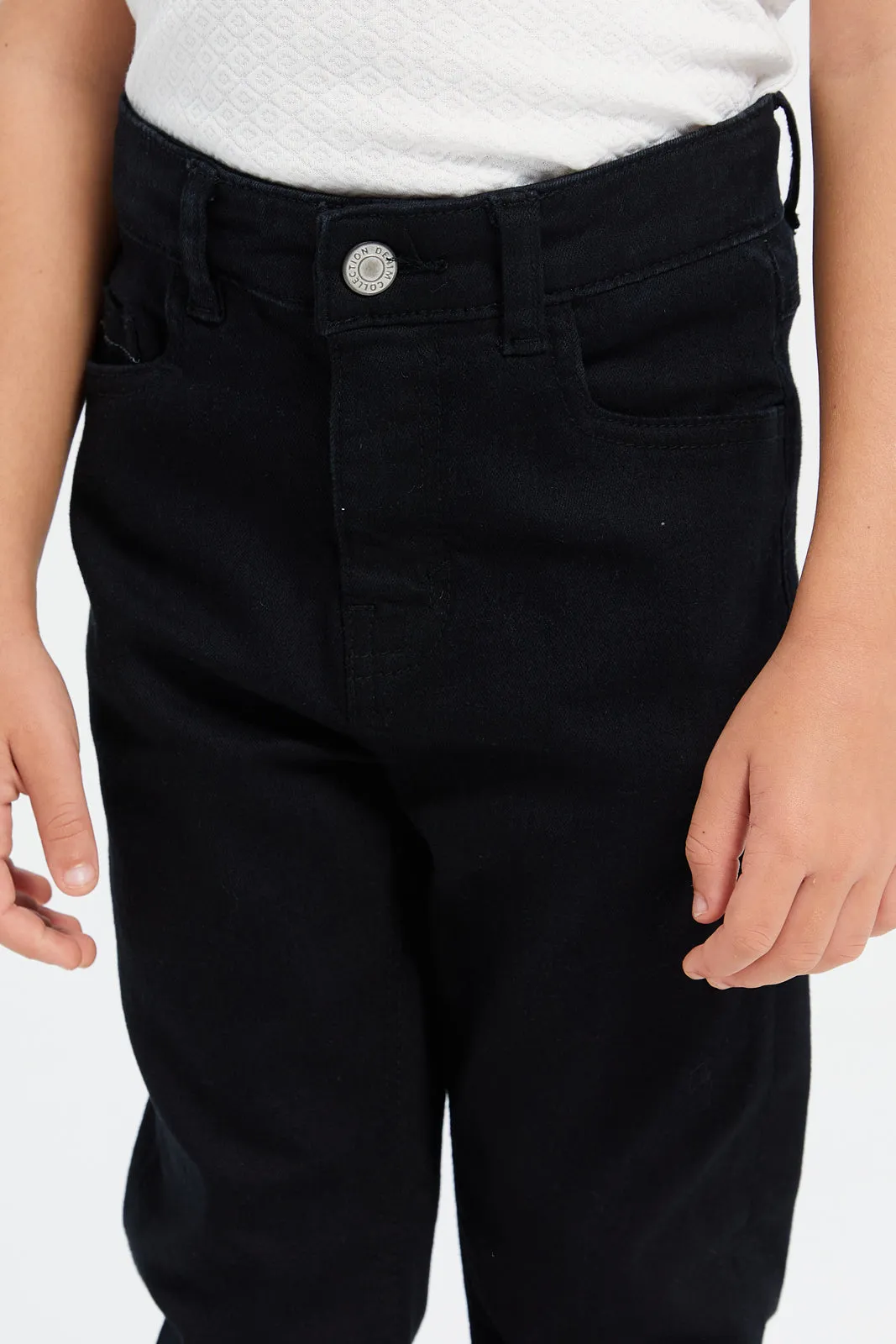 Black 5 Pocket Jeans