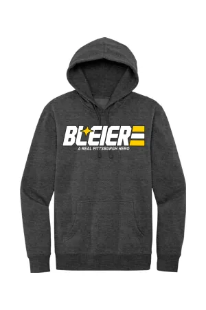 Bleier - A Real Pittsburgh Hero - Fleece Hoodie