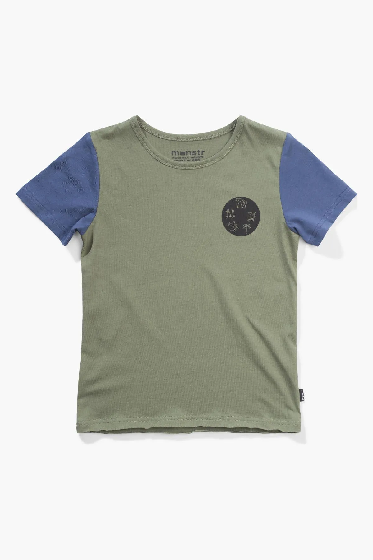 Boys T-Shirt Munster Kids Creepy Olivine