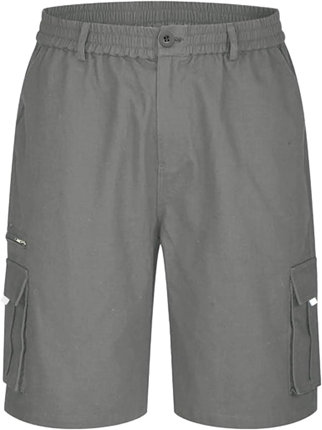 Camo Cargo Shorts for Men Cotton Casual Comfy Wild Outdoor Work Relaxed Fit Shorts with Multi-Pockets Flexible Joggers