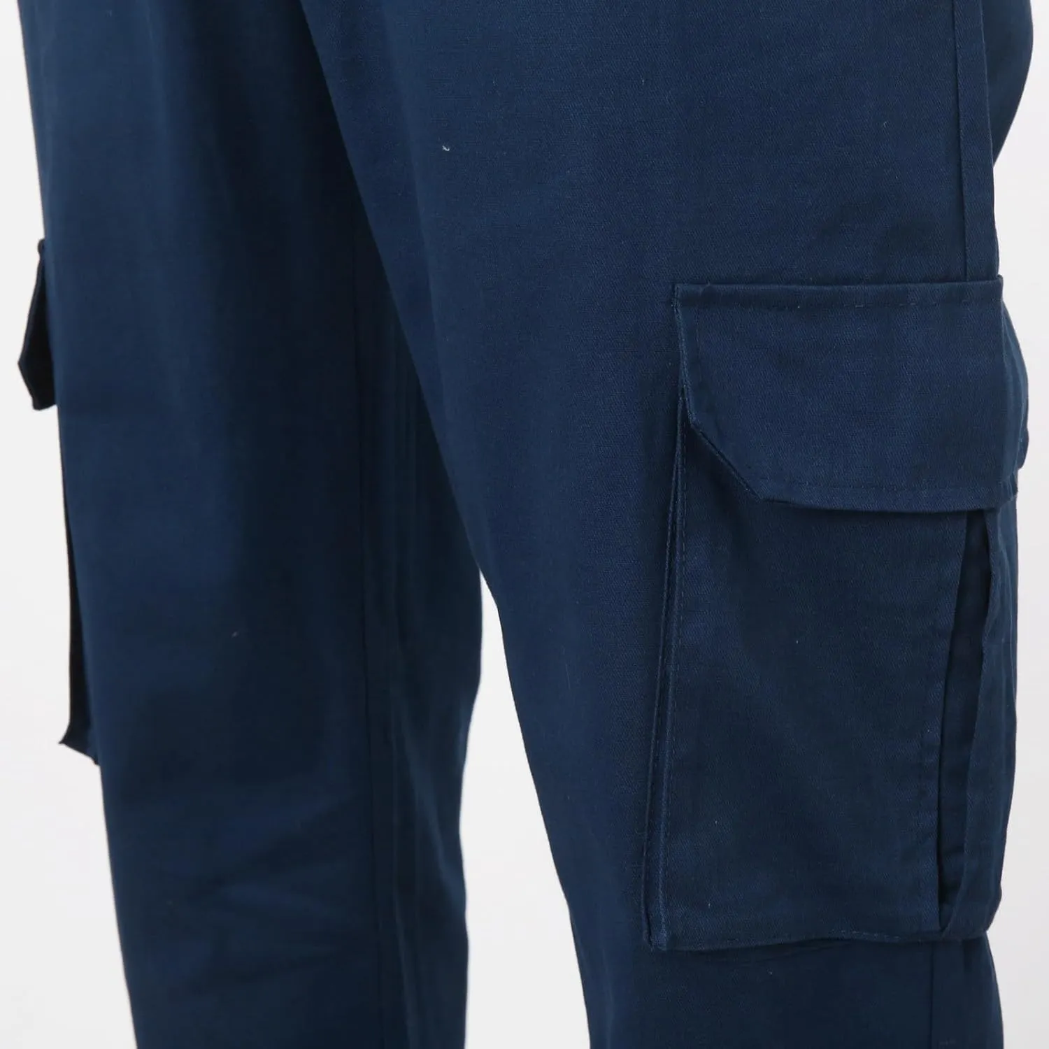 Cargo Pants for Men Baggy Workout Cargo Pants Lightweight Long Sweatpant Men's Drawstring Waist Flap Pocket Workout