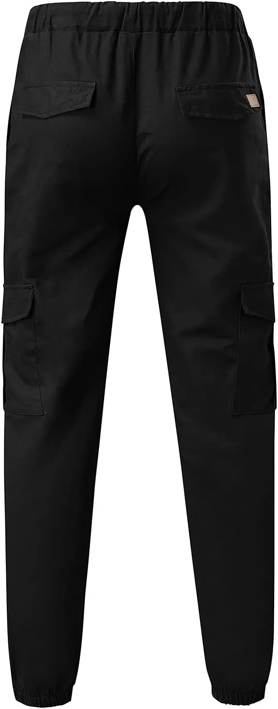 Cargo Pants for Men Relaxed Fit Loose Fit Hiking Trousers Outdoor Wearing Pants with Pockets Sweatpants for Men Pants