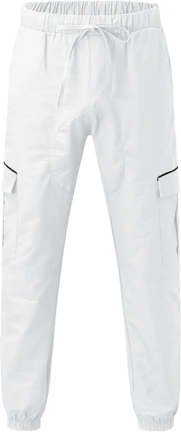 Cargo Pants for Men Relaxed Fit Loose Fit Hiking Trousers Outdoor Wearing Pants with Pockets Sweatpants for Men Pants