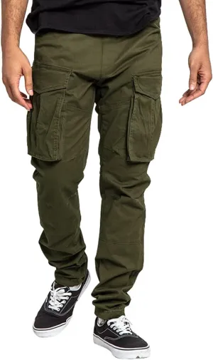 Cargo Pants for Men Relaxed Fit Mens Cargo Pants Casual Fleece Sweatpants with Pockets Big and Tall Pants Cargo Pants
