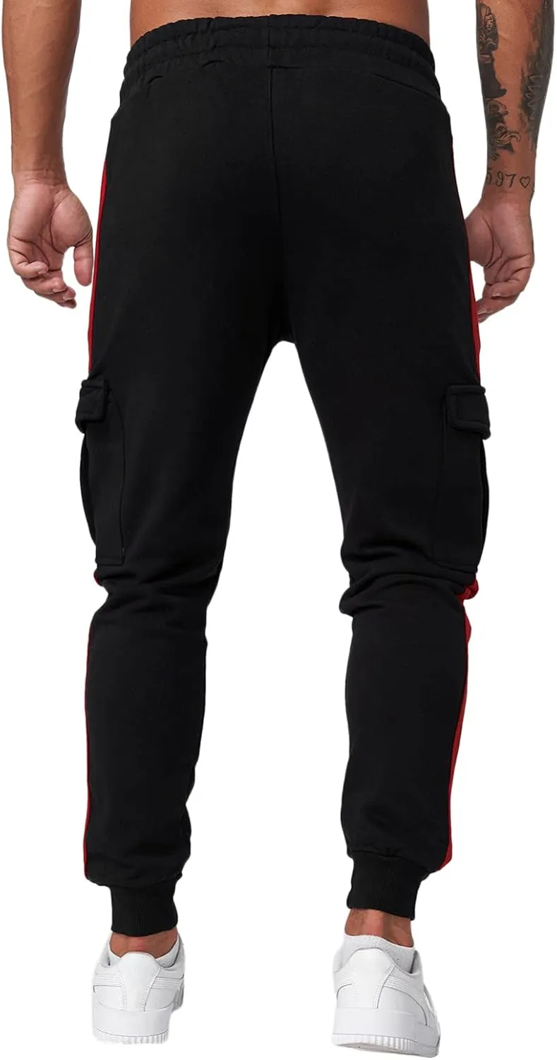Cargo Pants for Men Relaxed Fit Mens Cargo Pants Straight Fit Pants Outdoor Sports Military Ripstop Men's Baggy Jogger