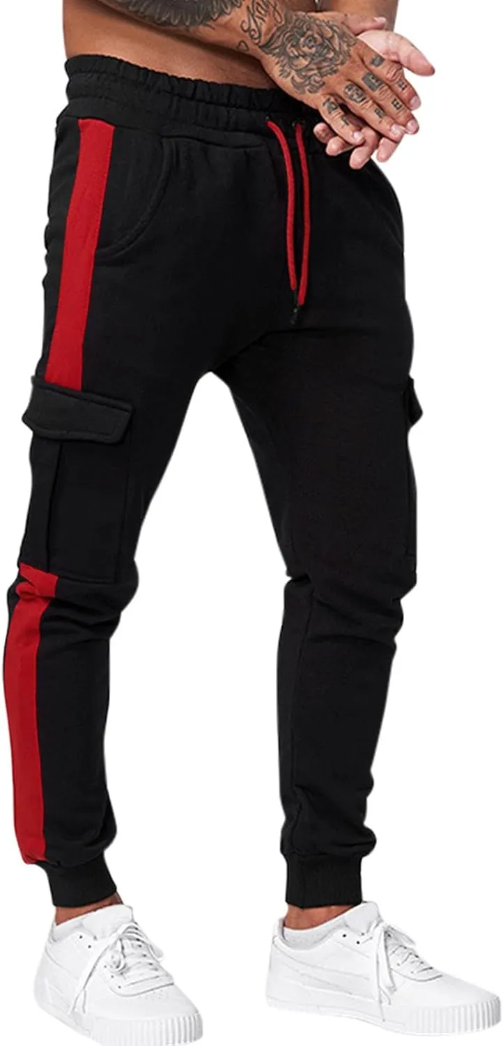 Cargo Pants for Men Relaxed Fit Mens Cargo Pants Straight Fit Pants Outdoor Sports Military Ripstop Men's Baggy Jogger