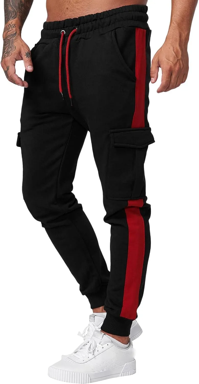 Cargo Pants for Men Relaxed Fit Mens Cargo Pants Straight Fit Pants Outdoor Sports Military Ripstop Men's Baggy Jogger