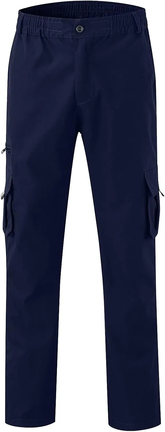 Cargo Pants for Men Relaxed Fit Mens Cargo Pants Tapered Athletic Sweatpants for Jogging Running Exercise Gym Workout