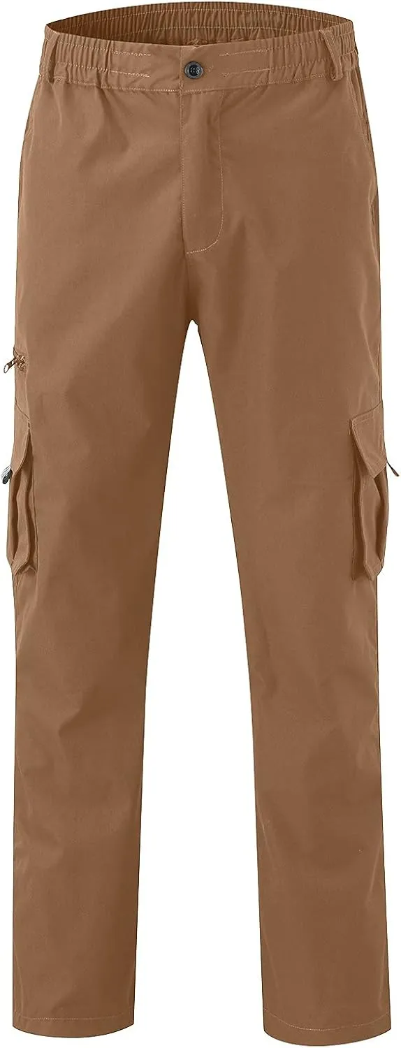 Cargo Pants for Men Relaxed Fit Mens Cargo Pants Tapered Athletic Sweatpants for Jogging Running Exercise Gym Workout
