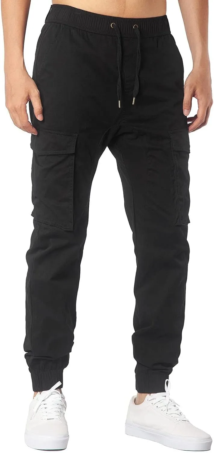 Cargo Pants for Men Relaxed Fit Mens Cargo Pants with Pockets Men's Golf Jogger Work Pants 2023 Mens Cargo Sweatpants