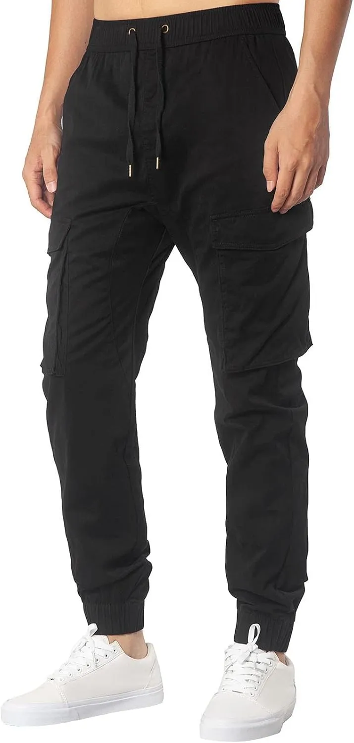 Cargo Pants for Men Relaxed Fit Mens Cargo Pants with Pockets Men's Golf Jogger Work Pants 2023 Mens Cargo Sweatpants