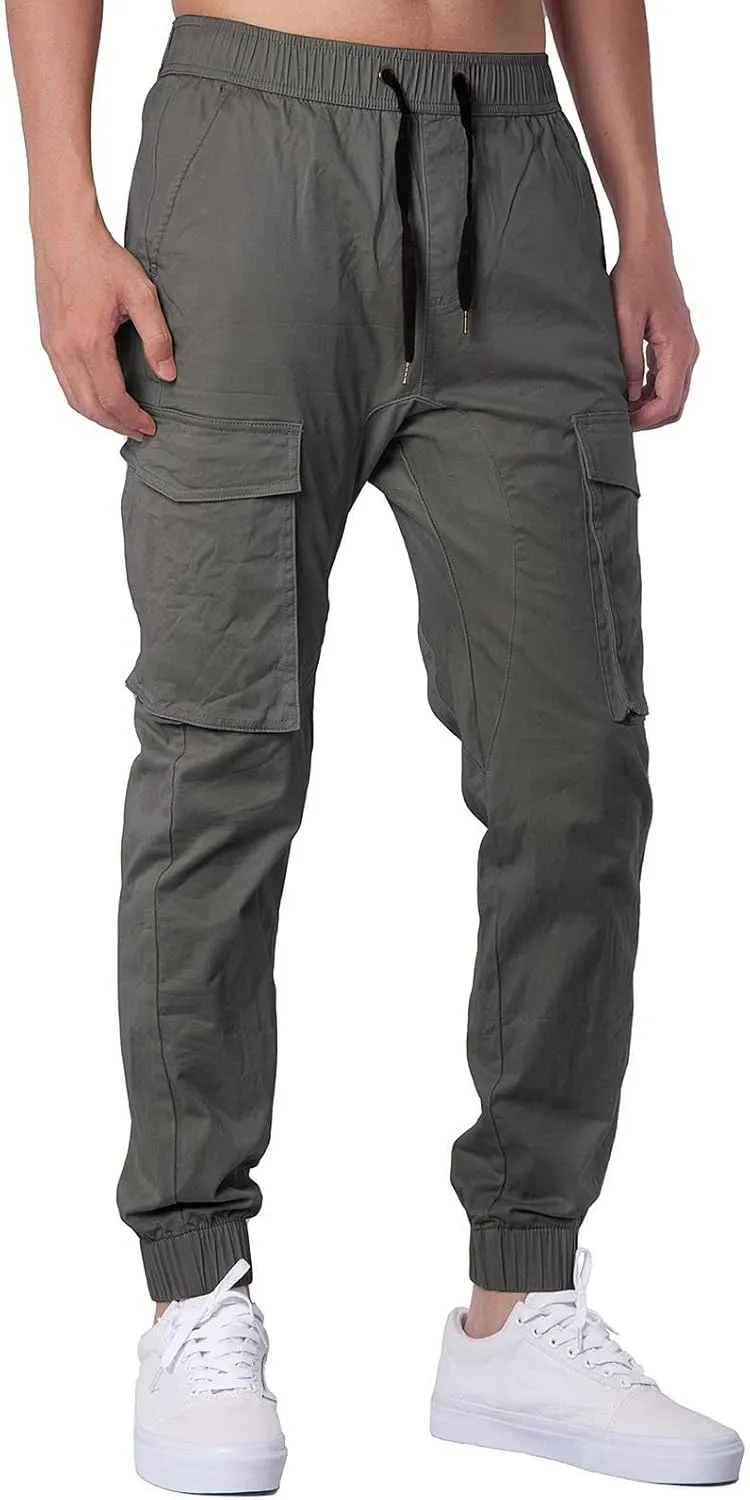 Cargo Pants for Men Relaxed Fit Mens Cargo Pants with Pockets Men's Golf Jogger Work Pants 2023 Mens Cargo Sweatpants