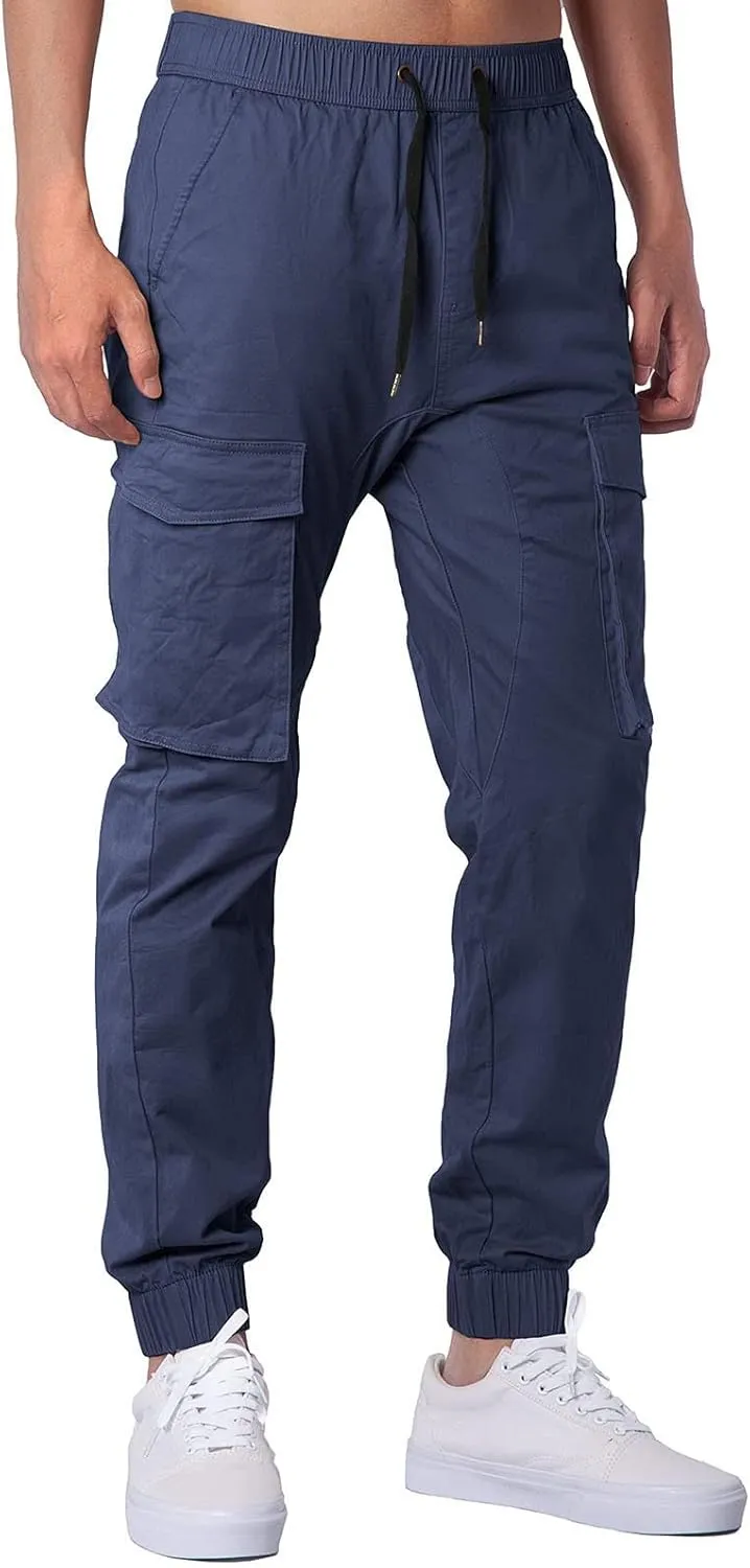 Cargo Pants for Men Relaxed Fit Mens Cargo Pants with Pockets Men's Golf Jogger Work Pants 2023 Mens Cargo Sweatpants