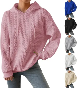 Comfrt Weighted Hoodie for Anxiety Women Winter Tops Fashion Comfortable Womens Hoodies Long Sleeve Sweatshirts