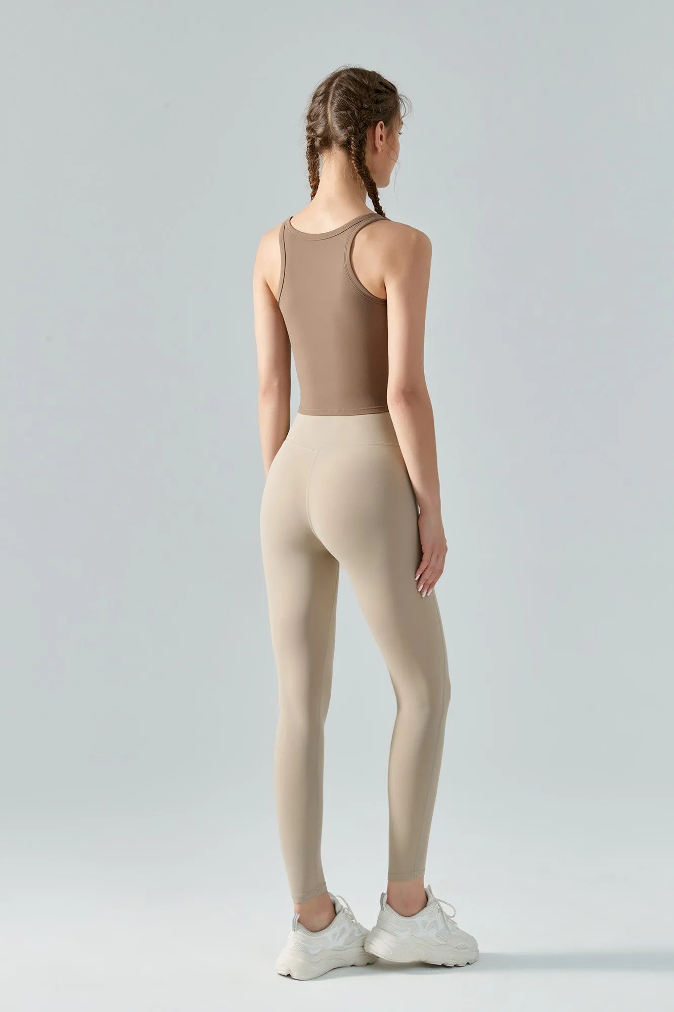 Contrast Muscle Tank Top