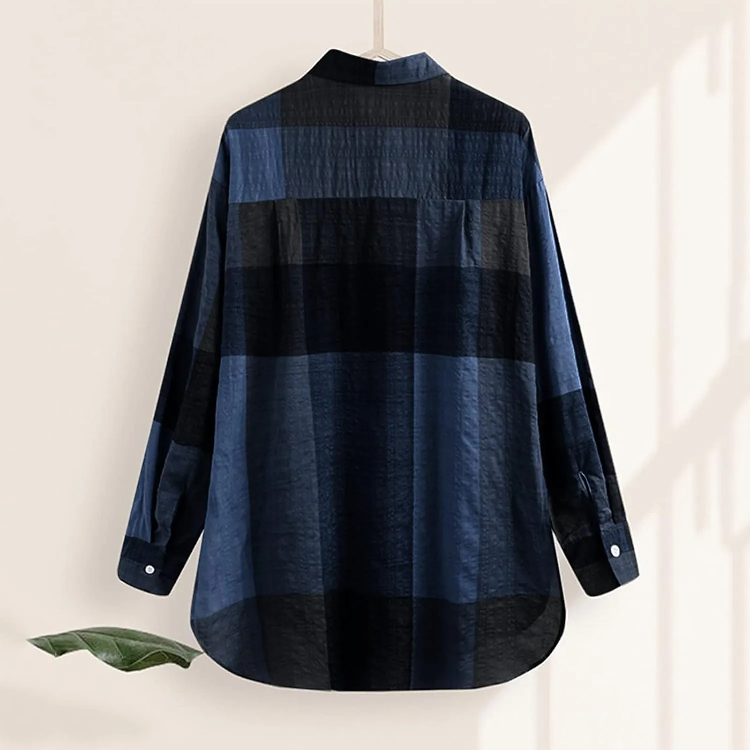 Cotton Linen Button Down Shirt for Women Women's Plus Casual Shirt Women's Blouse Womens Button Down Shirt Womens