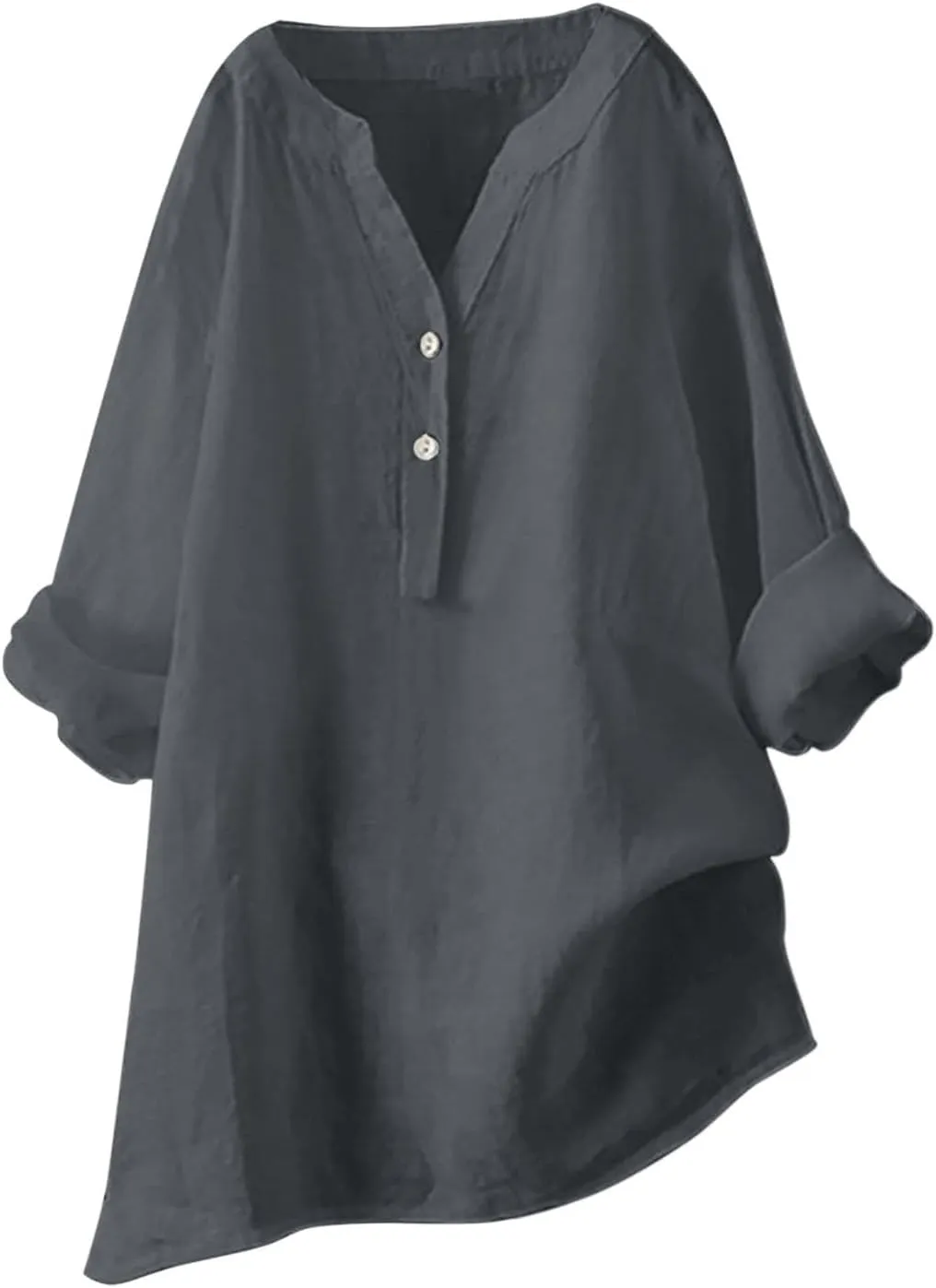 Cotton Linen Button Down Shirt for Women Women's Plus Casual Shirt Women's Blouse Womens Button Down Shirt Womens