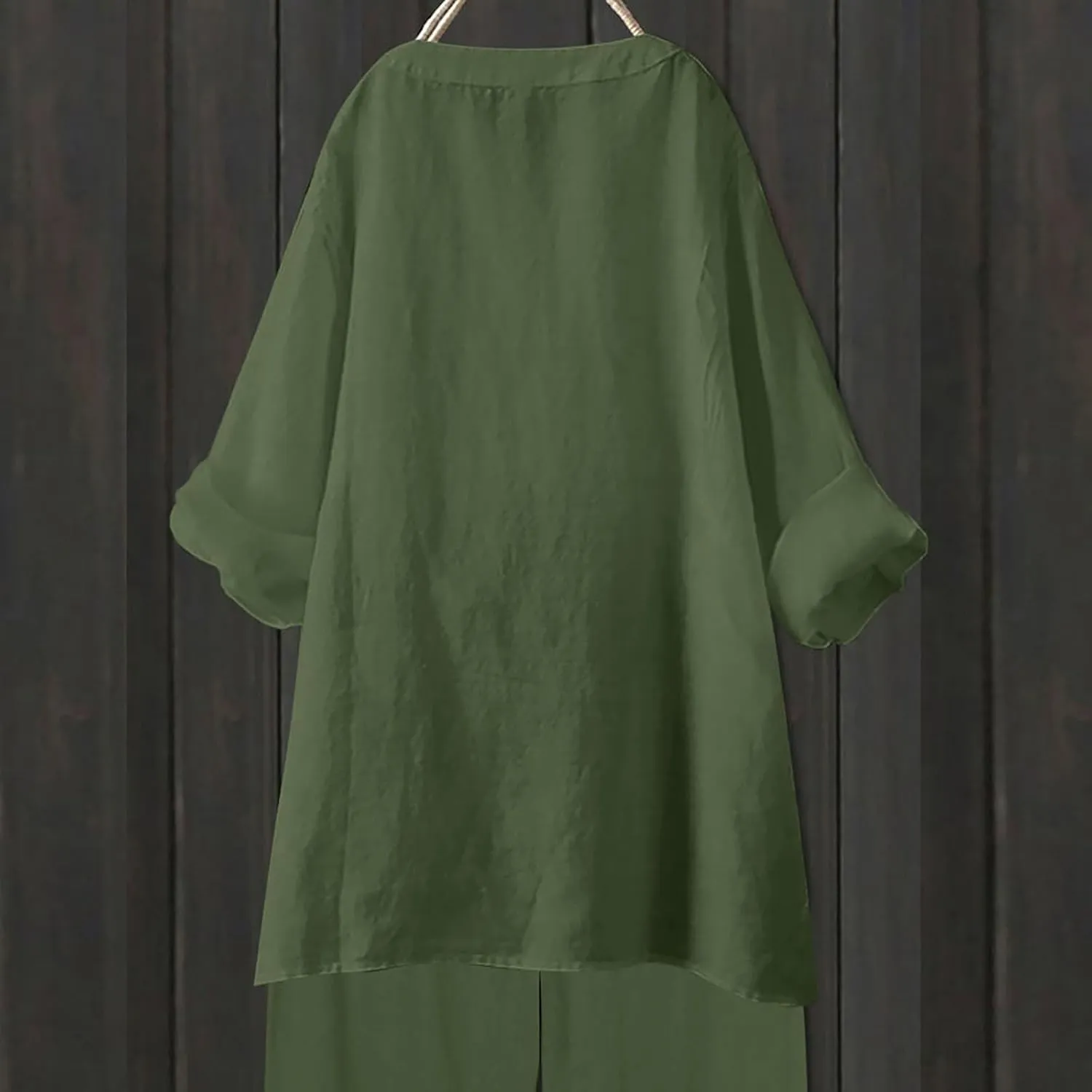 Cotton Linen Button Down Shirt for Women Women's Plus Casual Shirt Women's Blouse Womens Button Down Shirt Womens