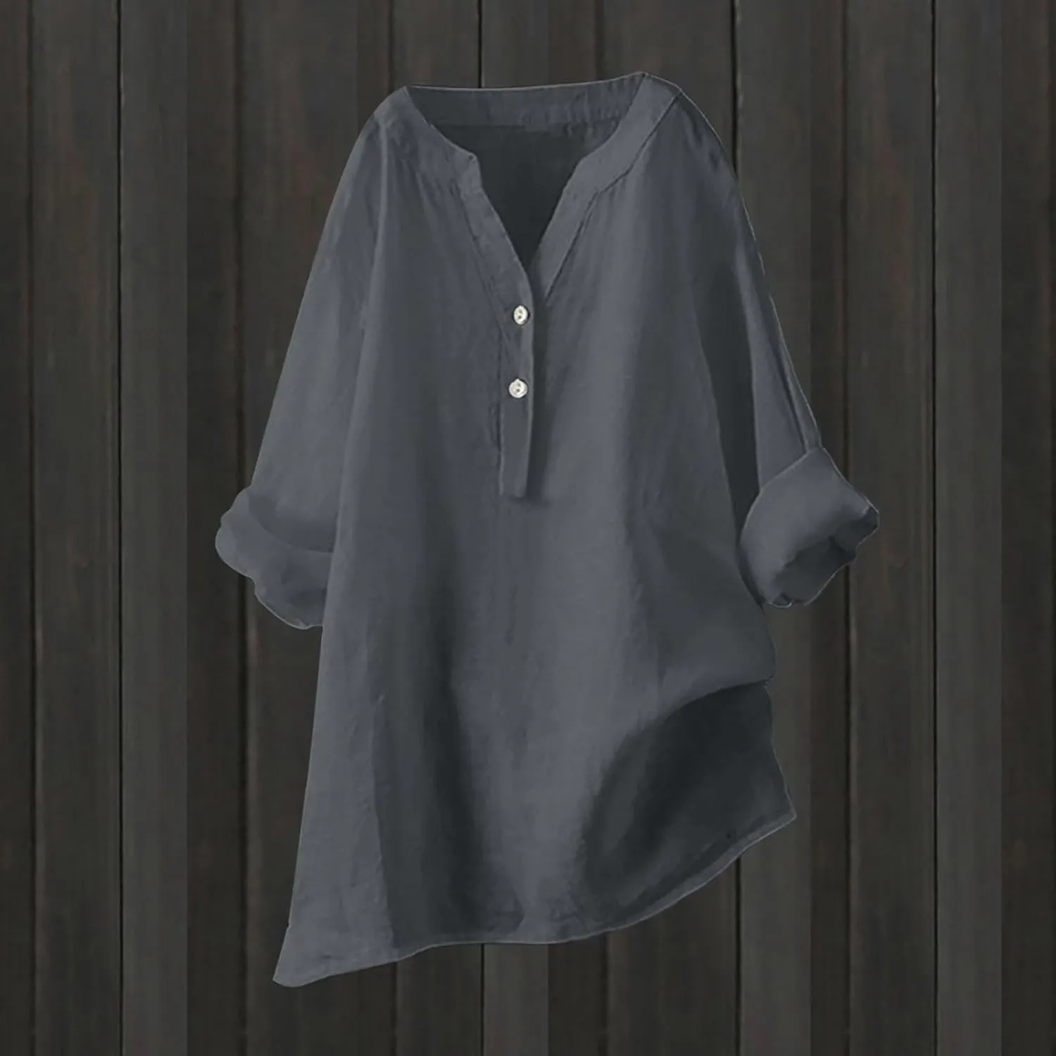 Cotton Linen Button Down Shirt for Women Women's Plus Casual Shirt Women's Blouse Womens Button Down Shirt Womens