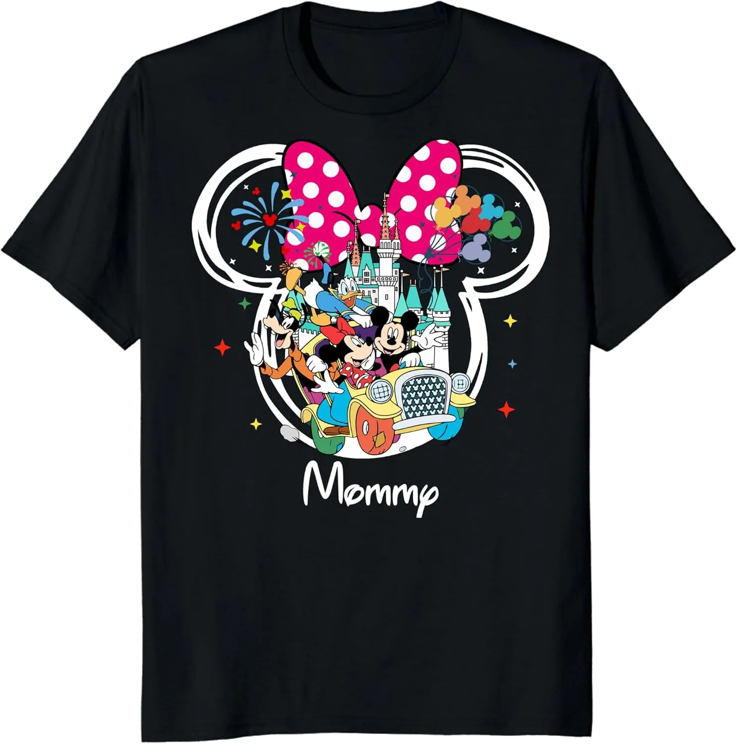 Custom Mickey Minnie T-Shirts Family Matching Mouse Shirts Customizable Vacation Tee Personalized Birthday Squad T Shirts