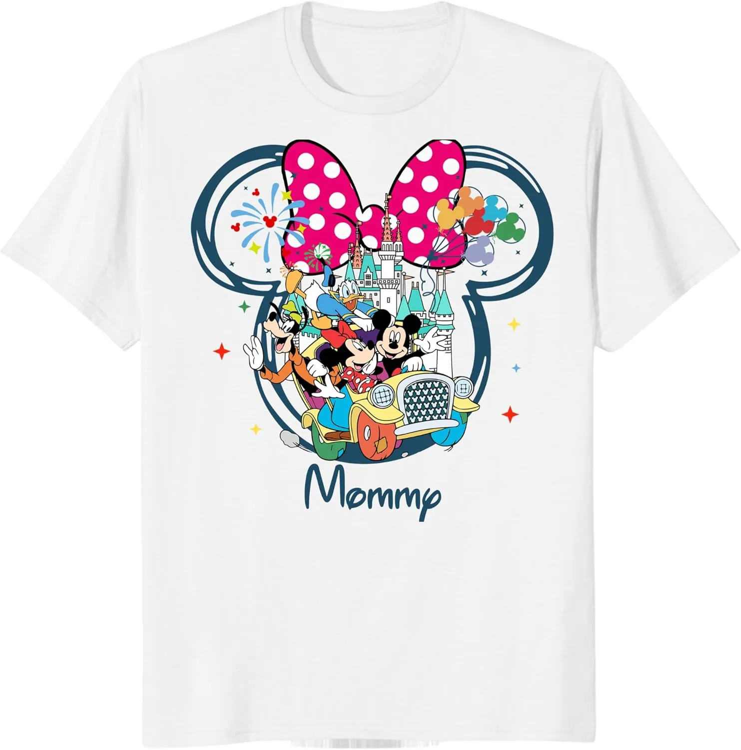 Custom Mickey Minnie T-Shirts Family Matching Mouse Shirts Customizable Vacation Tee Personalized Birthday Squad T Shirts