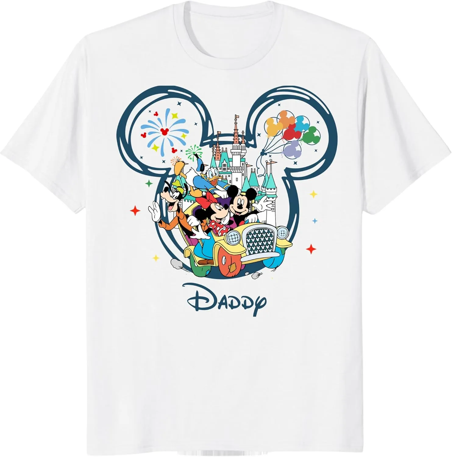 Custom Mickey Minnie T-Shirts Family Matching Mouse Shirts Customizable Vacation Tee Personalized Birthday Squad T Shirts