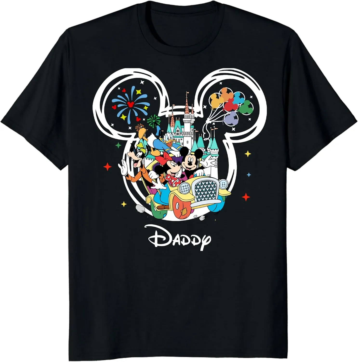 Custom Mickey Minnie T-Shirts Family Matching Mouse Shirts Customizable Vacation Tee Personalized Birthday Squad T Shirts