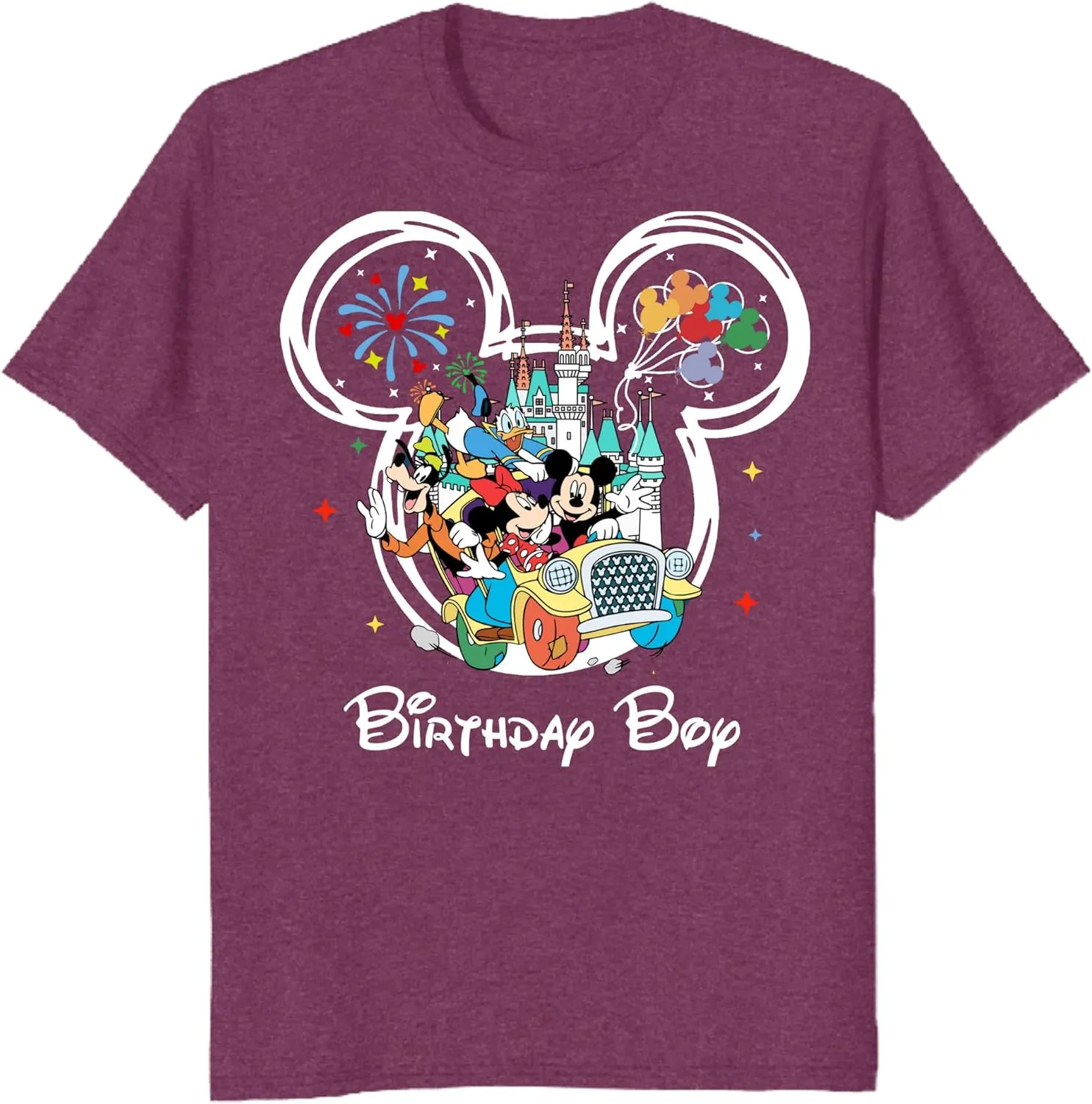 Custom Mickey Minnie T-Shirts Family Matching Mouse Shirts Customizable Vacation Tee Personalized Birthday Squad T Shirts