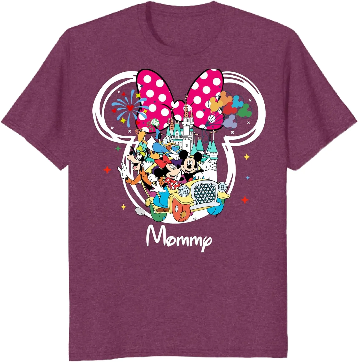Custom Mickey Minnie T-Shirts Family Matching Mouse Shirts Customizable Vacation Tee Personalized Birthday Squad T Shirts