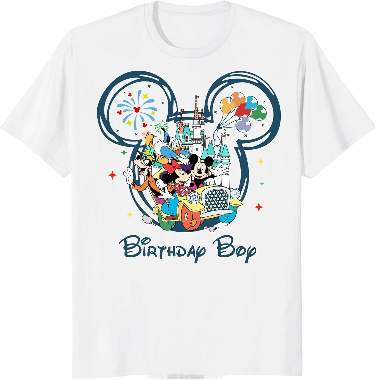 Custom Mickey Minnie T-Shirts Family Matching Mouse Shirts Customizable Vacation Tee Personalized Birthday Squad T Shirts