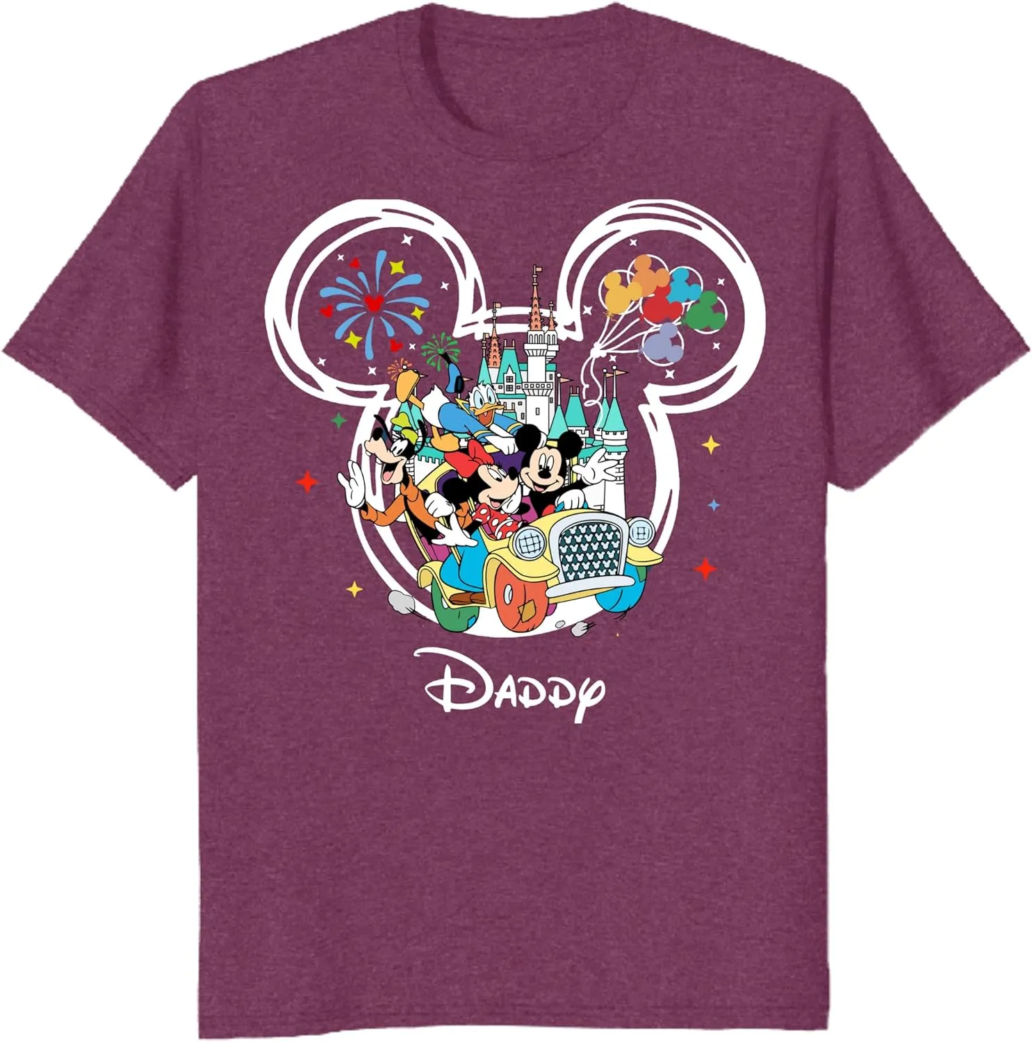 Custom Mickey Minnie T-Shirts Family Matching Mouse Shirts Customizable Vacation Tee Personalized Birthday Squad T Shirts