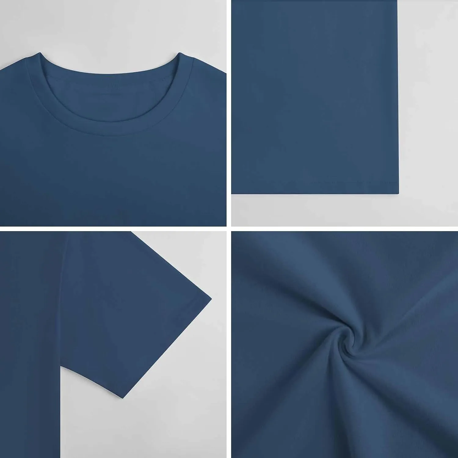 Custom T Shirts, Add Picture/Logo/Text Customized T Shirts for Men/Women Gifts, Personalized Unisex Crewneck Tee Shirt