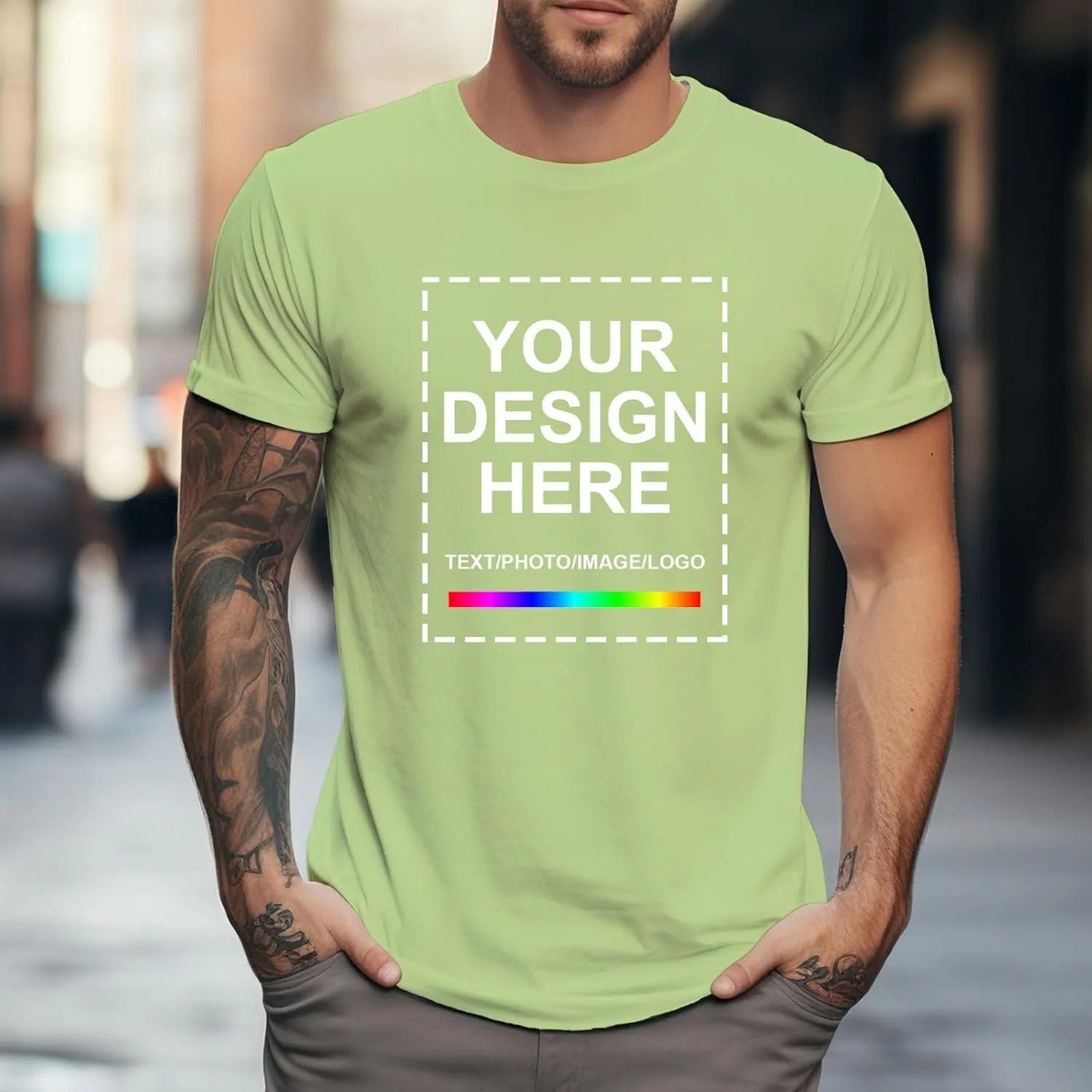 Custom T Shirts for MenCustom T Shirts Design Your OwnPersonalized T Shirts Customized Tee Gifts Add Photo Logo Text