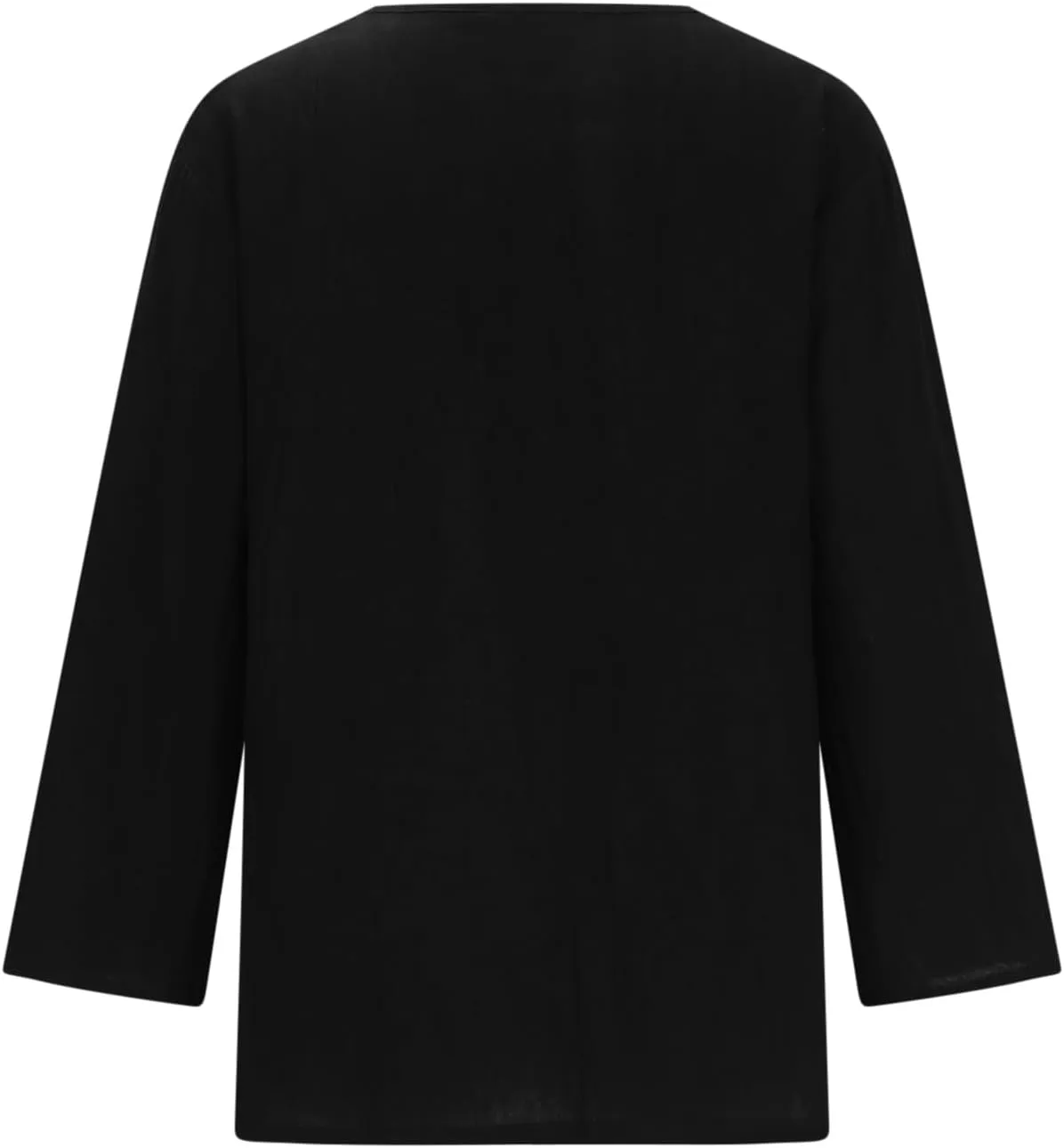 Cute Tops for Women Going Out 3/4 Sleeve Cotton Linen Summer Shirts Loose Fit Casual Trendy Tshirts 2025 Fashion
