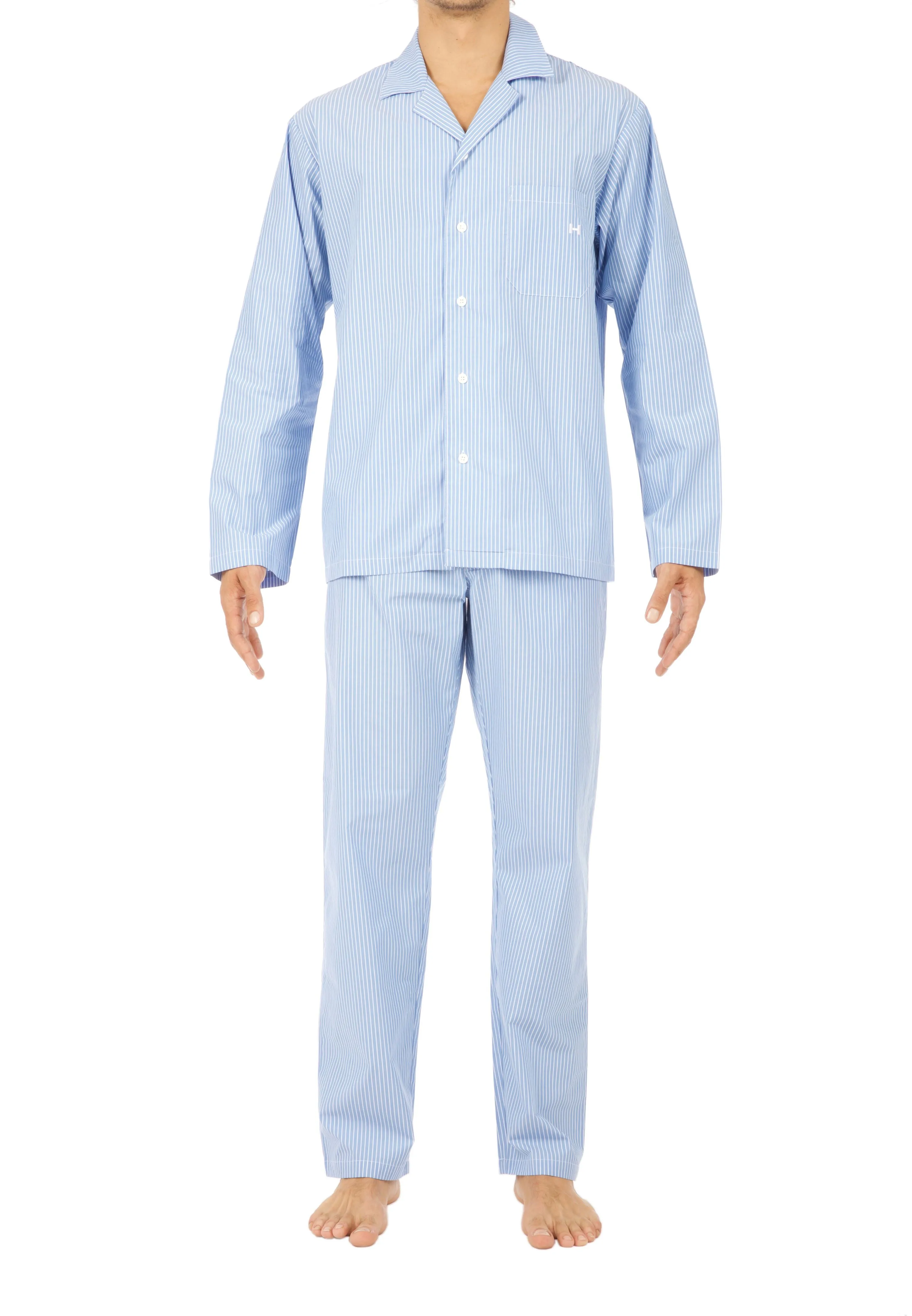 Dreams Long Woven Sleepwear | Blue 401098-00BI