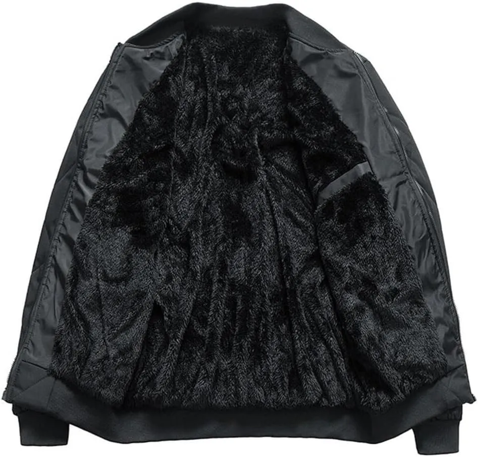 FMCHICO Men's Jacket  Lightweight Puffer Coat  Warm Padded Winter Jacket for Men