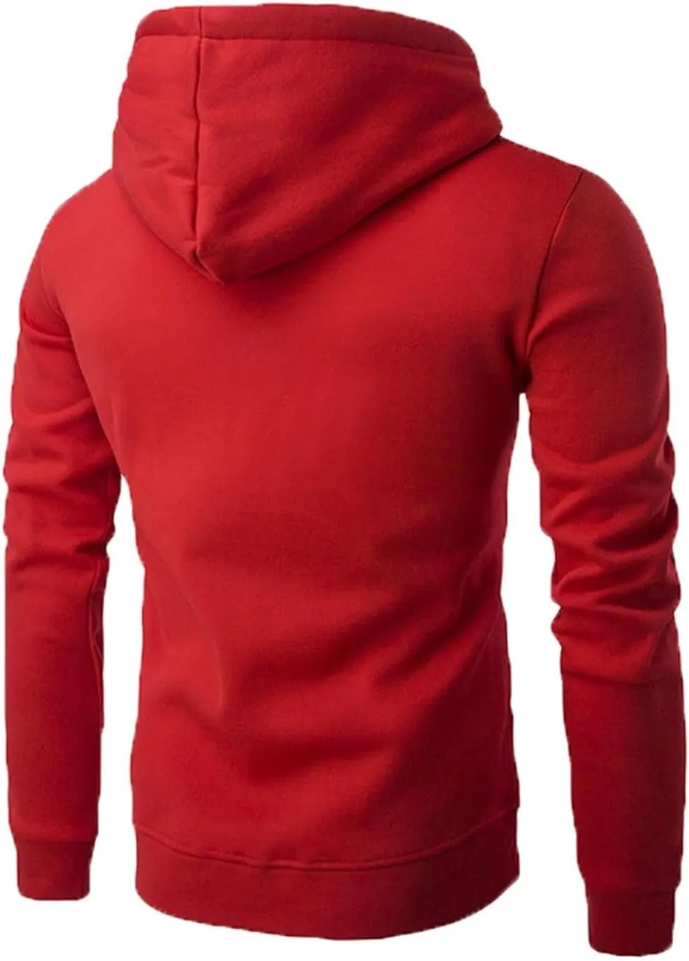 Full Zip Up Hoodie Men Hoodies Heavyweight Fleece Sweatshirt Slim Fit Jackets with Pockets