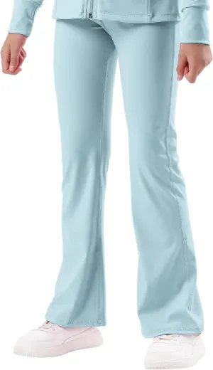 Girl's Flare Leggings High Waisted Bootcut Yoga Pants Kids Dance Bell Bottoms Leggings