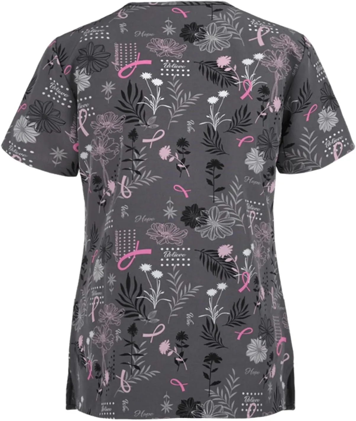 Graphic Tops for Women Fall Summer Short Sleeve Vneck Work Scrub Top T Shirt Blouse Women 2025 Trendy Y2K